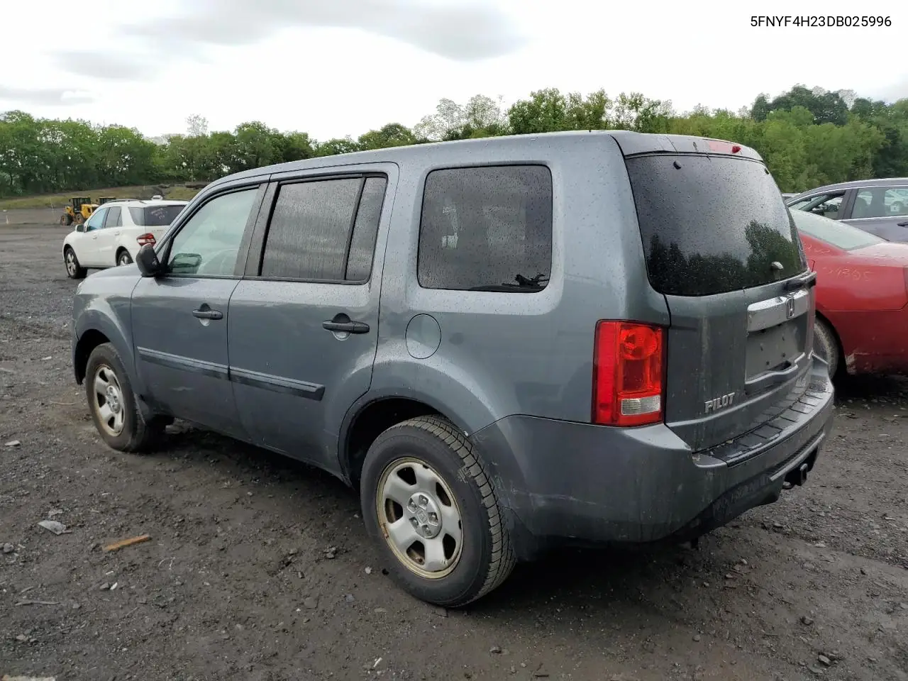 2013 Honda Pilot Lx VIN: 5FNYF4H23DB025996 Lot: 56629745