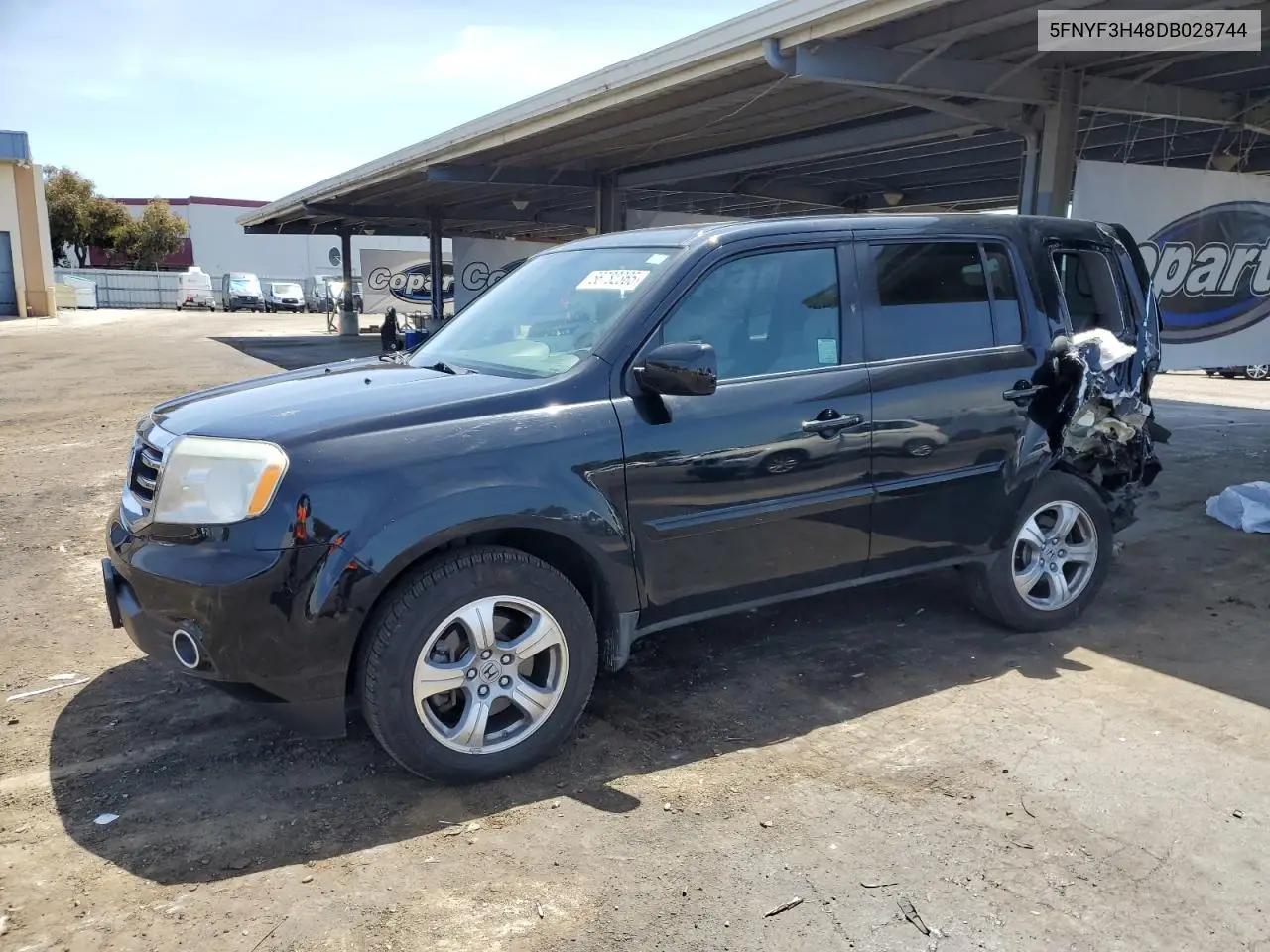 5fnyf3h48db028744 5FNYF3H48DB028744 2013 Honda Pilot Ex
