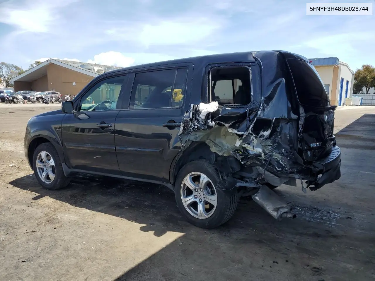 5fnyf3h48db028744 5FNYF3H48DB028744 2013 Honda Pilot Ex