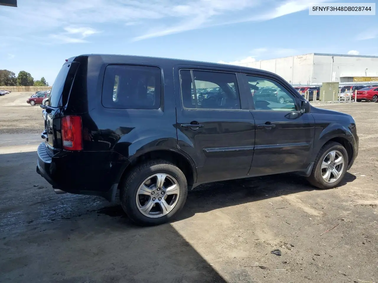 5fnyf3h48db028744 5FNYF3H48DB028744 2013 Honda Pilot Ex