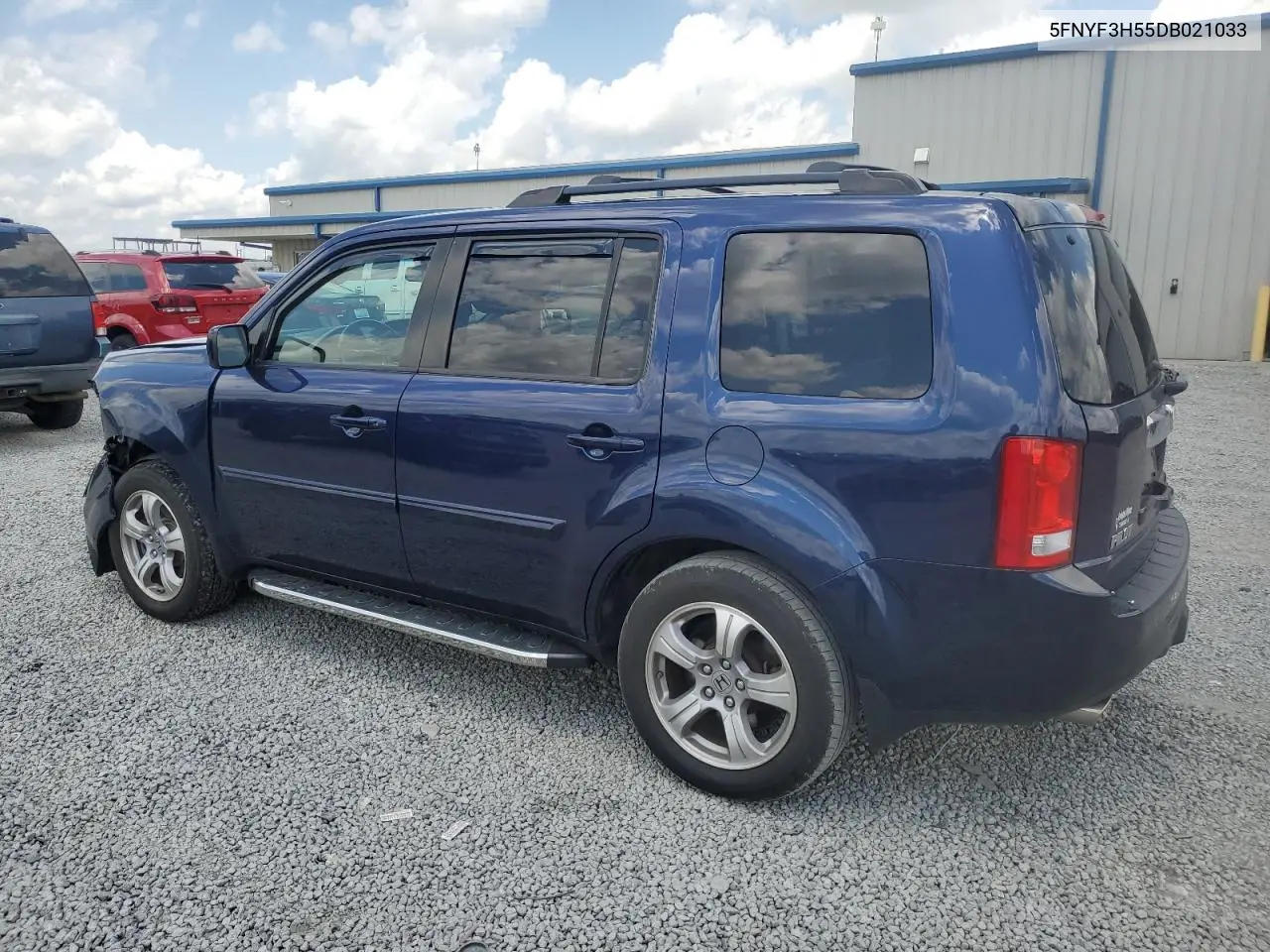 2013 Honda Pilot Exl VIN: 5FNYF3H55DB021033 Lot: 57101585
