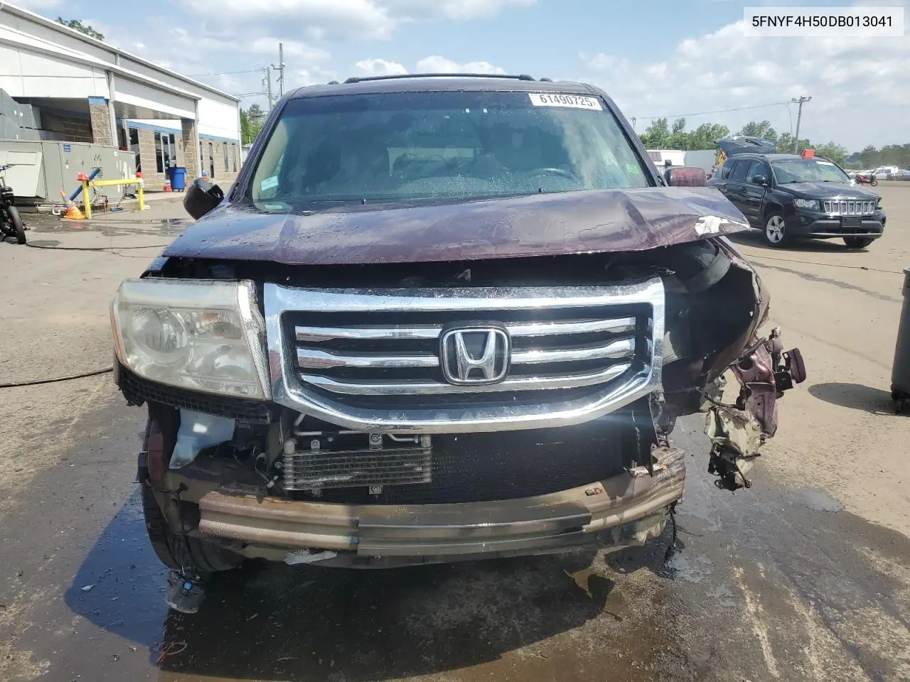 2013 Honda Pilot Exl VIN: 5FNYF4H50DB013041 Lot: 61490725