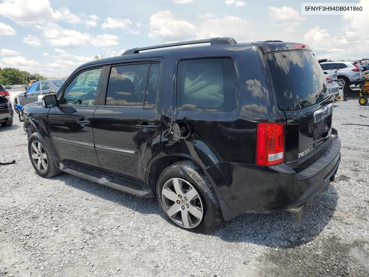 2013 Honda Pilot Touring VIN: 5FNYF3H94DB041860 Lot: 61842605