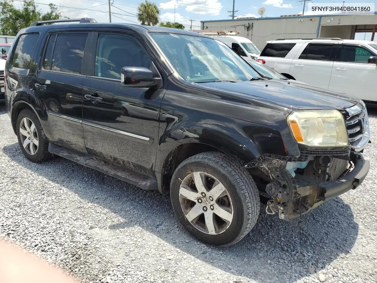 2013 Honda Pilot Touring VIN: 5FNYF3H94DB041860 Lot: 61842605