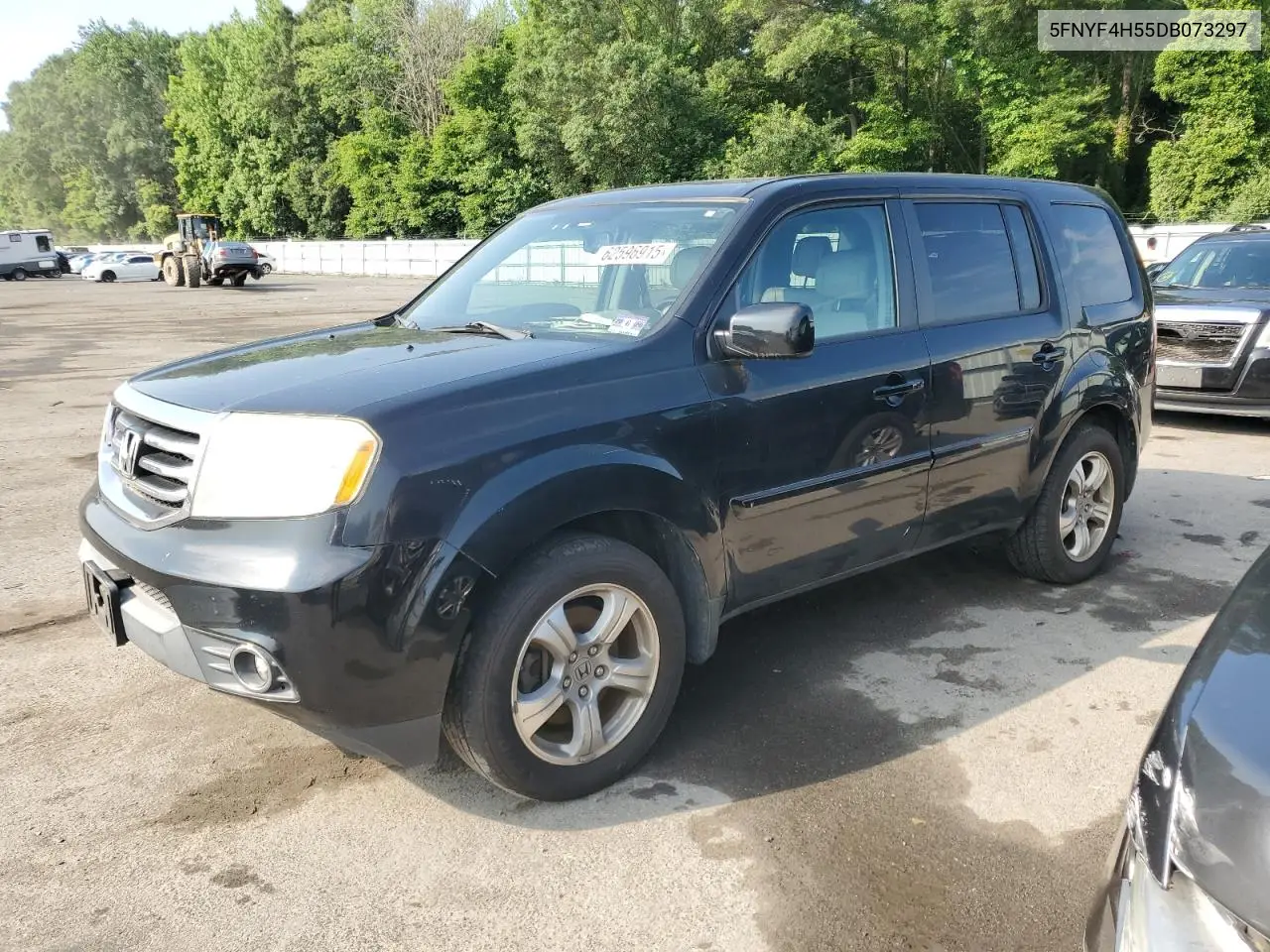 2013 Honda Pilot Exl VIN: 5FNYF4H55DB073297 Lot: 62596915