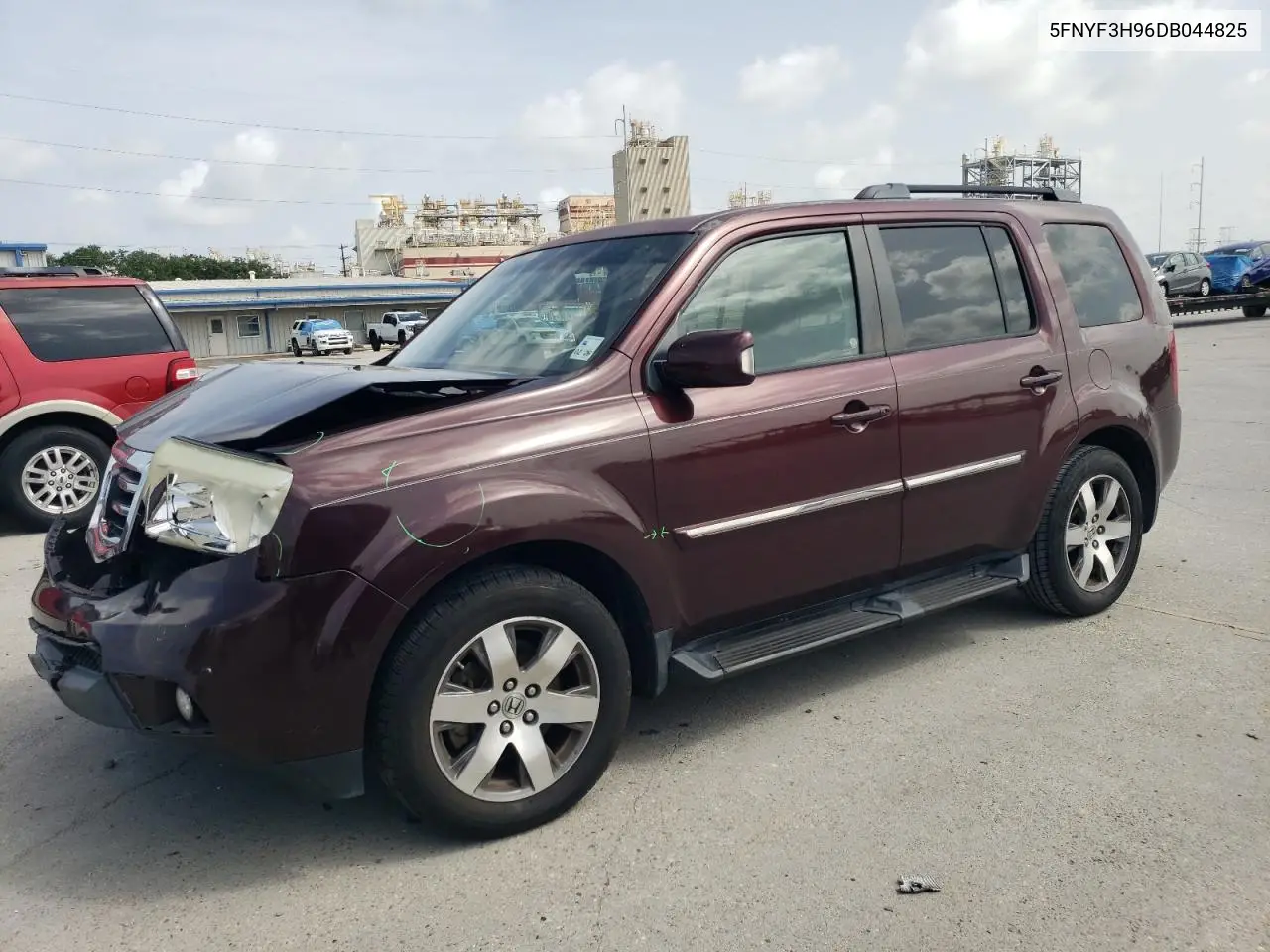 2013 Honda Pilot Touring VIN: 5FNYF3H96DB044825 Lot: 62839855