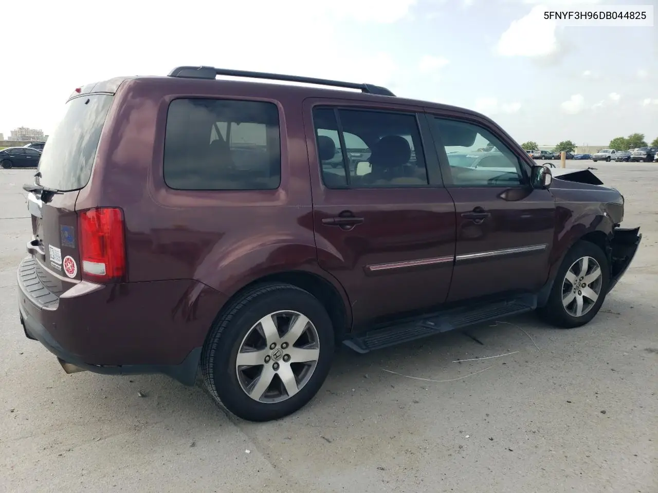 2013 Honda Pilot Touring VIN: 5FNYF3H96DB044825 Lot: 62839855