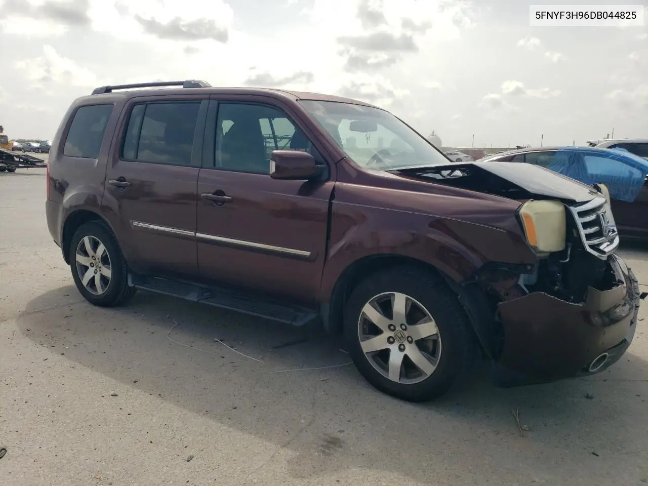 2013 Honda Pilot Touring VIN: 5FNYF3H96DB044825 Lot: 62839855