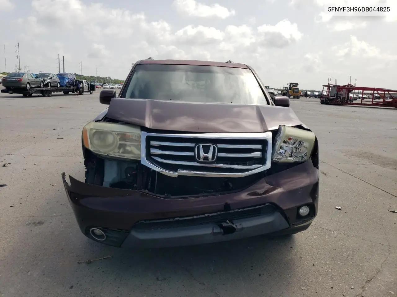 2013 Honda Pilot Touring VIN: 5FNYF3H96DB044825 Lot: 62839855