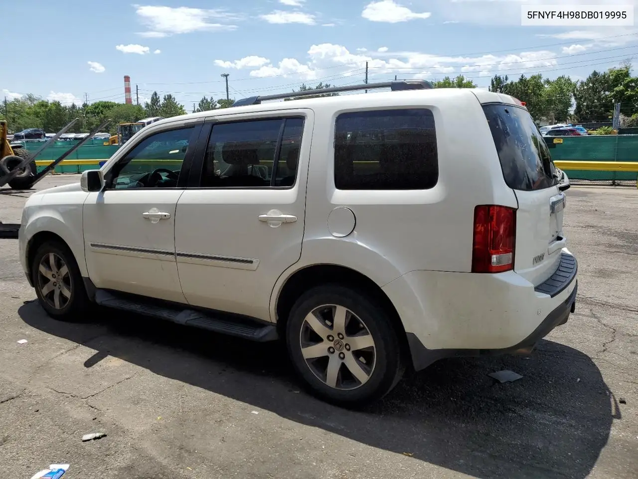 2013 Honda Pilot Touring VIN: 5FNYF4H98DB019995 Lot: 62954795
