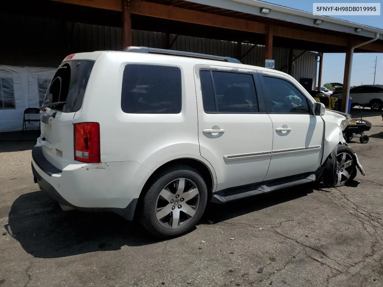 2013 Honda Pilot Touring VIN: 5FNYF4H98DB019995 Lot: 62954795