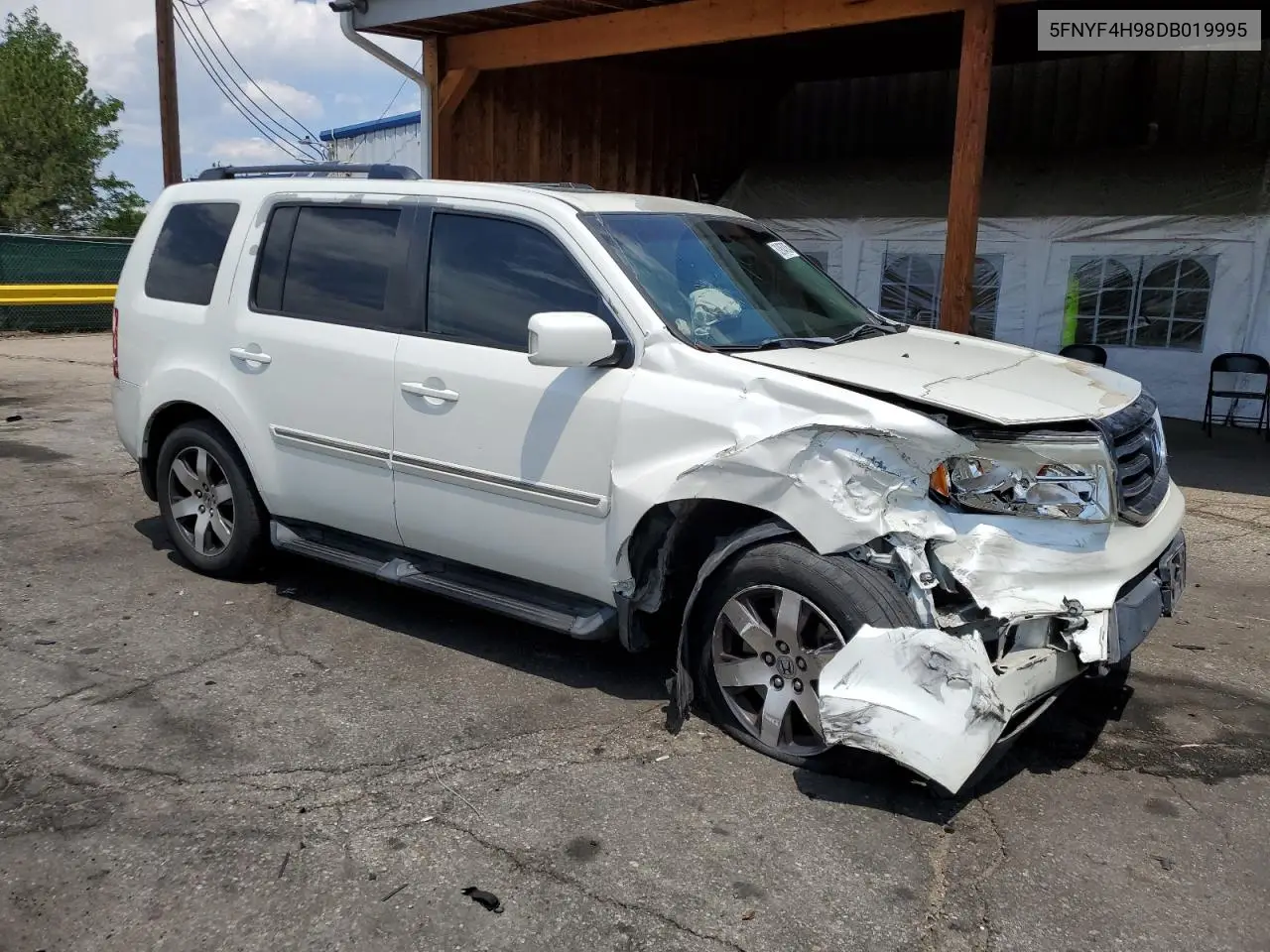 2013 Honda Pilot Touring VIN: 5FNYF4H98DB019995 Lot: 62954795