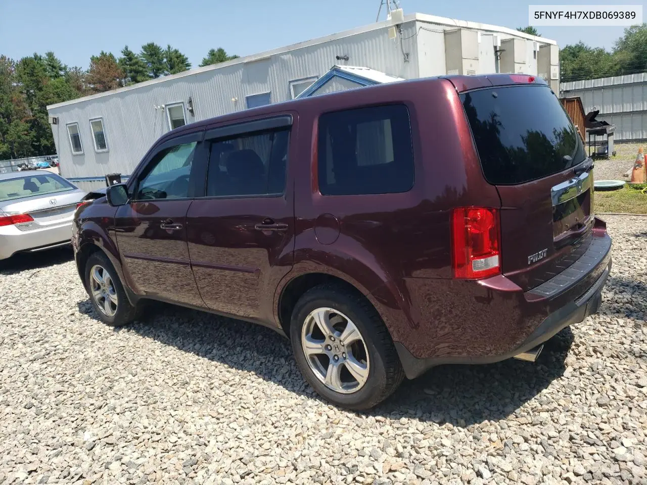 2013 Honda Pilot Exln VIN: 5FNYF4H7XDB069389 Lot: 65168925
