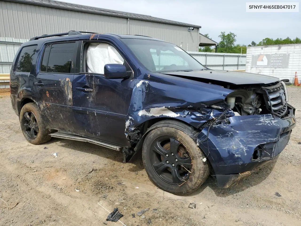 2014 Honda Pilot Exl VIN: 5FNYF4H65EB047017 Lot: 54251685