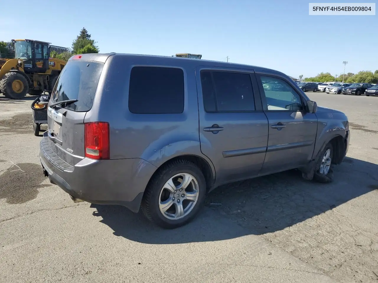 2014 Honda Pilot Exl VIN: 5FNYF4H54EB009804 Lot: 55486995