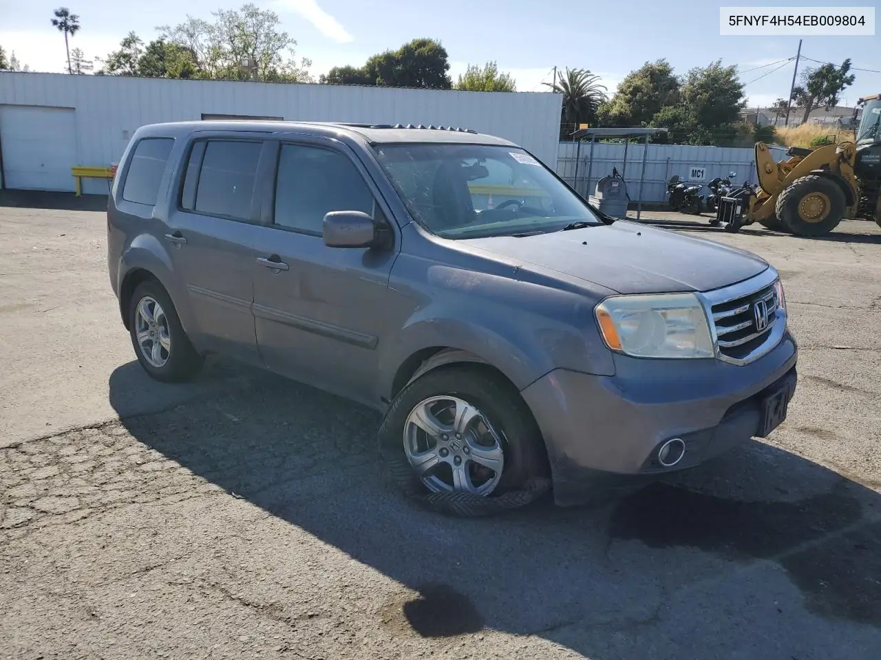 2014 Honda Pilot Exl VIN: 5FNYF4H54EB009804 Lot: 55486995