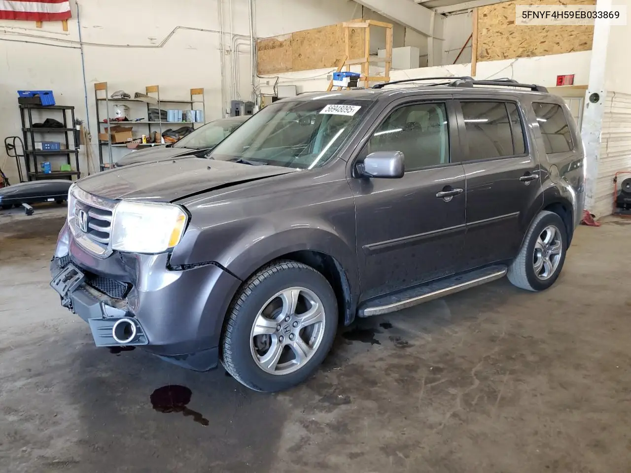 2014 Honda Pilot Exl VIN: 5FNYF4H59EB033869 Lot: 56948095
