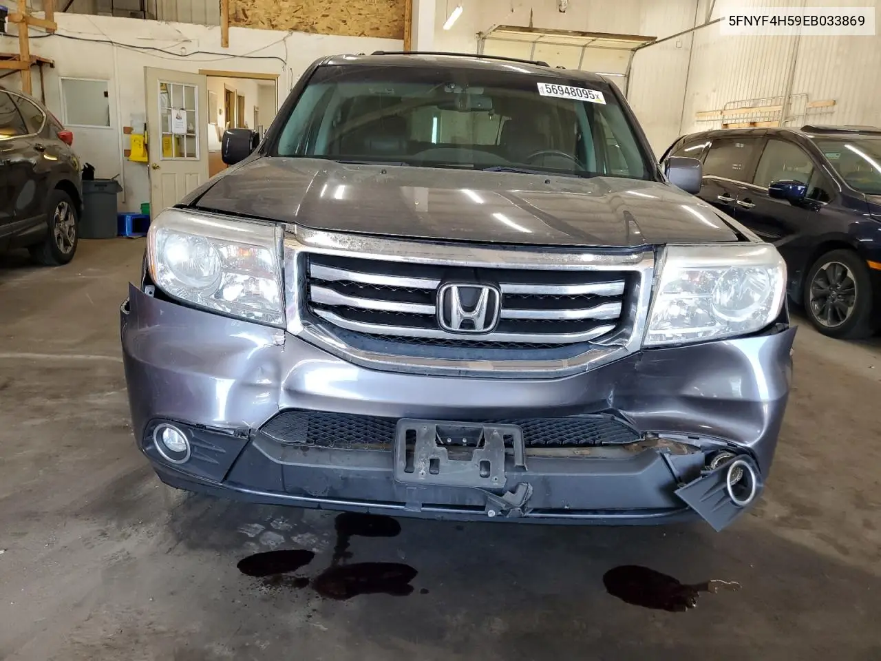 2014 Honda Pilot Exl VIN: 5FNYF4H59EB033869 Lot: 56948095