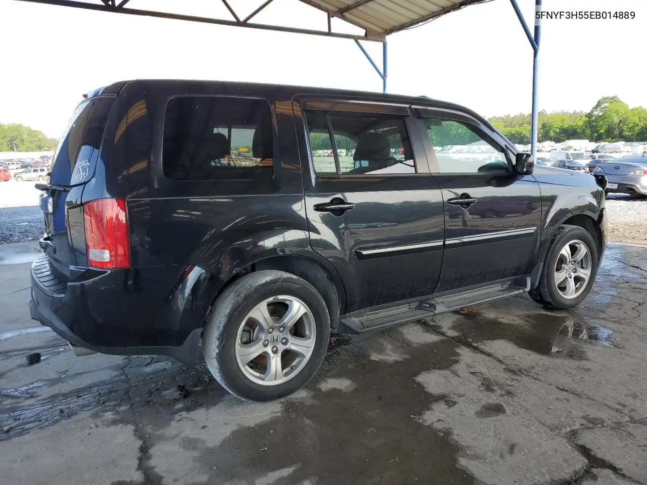 2014 Honda Pilot Exl VIN: 5FNYF3H55EB014889 Lot: 56987385