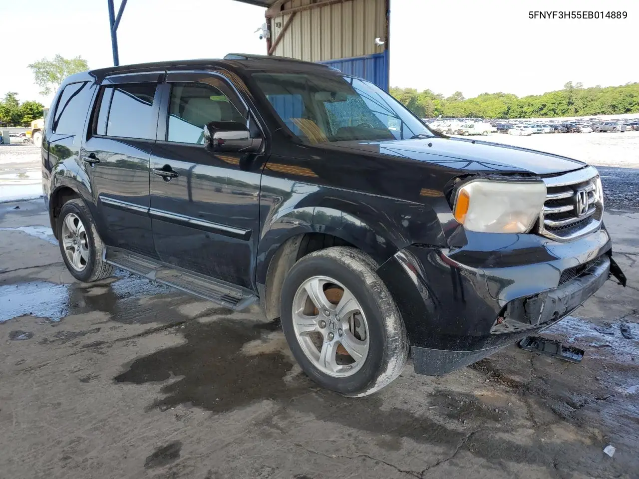 2014 Honda Pilot Exl VIN: 5FNYF3H55EB014889 Lot: 56987385