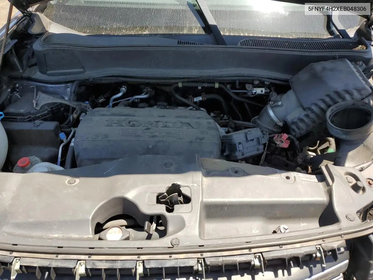 2014 Honda Pilot Lx VIN: 5FNYF4H2XEB048306 Lot: 61912675