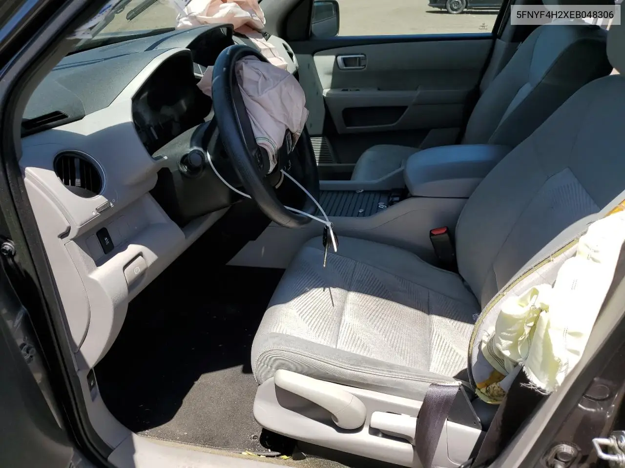 2014 Honda Pilot Lx VIN: 5FNYF4H2XEB048306 Lot: 61912675
