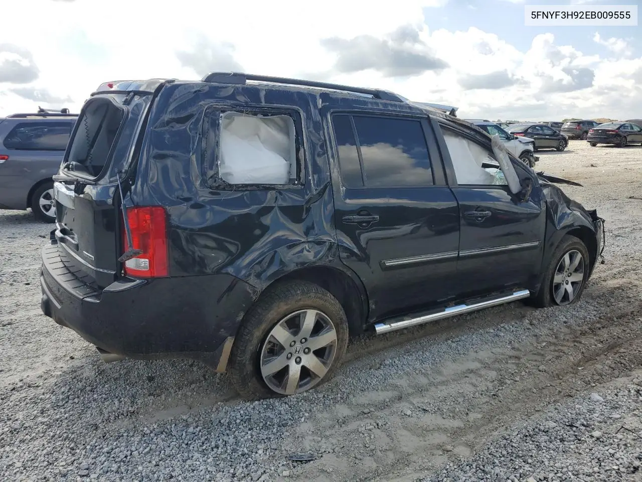 2014 Honda Pilot Touring VIN: 5FNYF3H92EB009555 Lot: 65135905