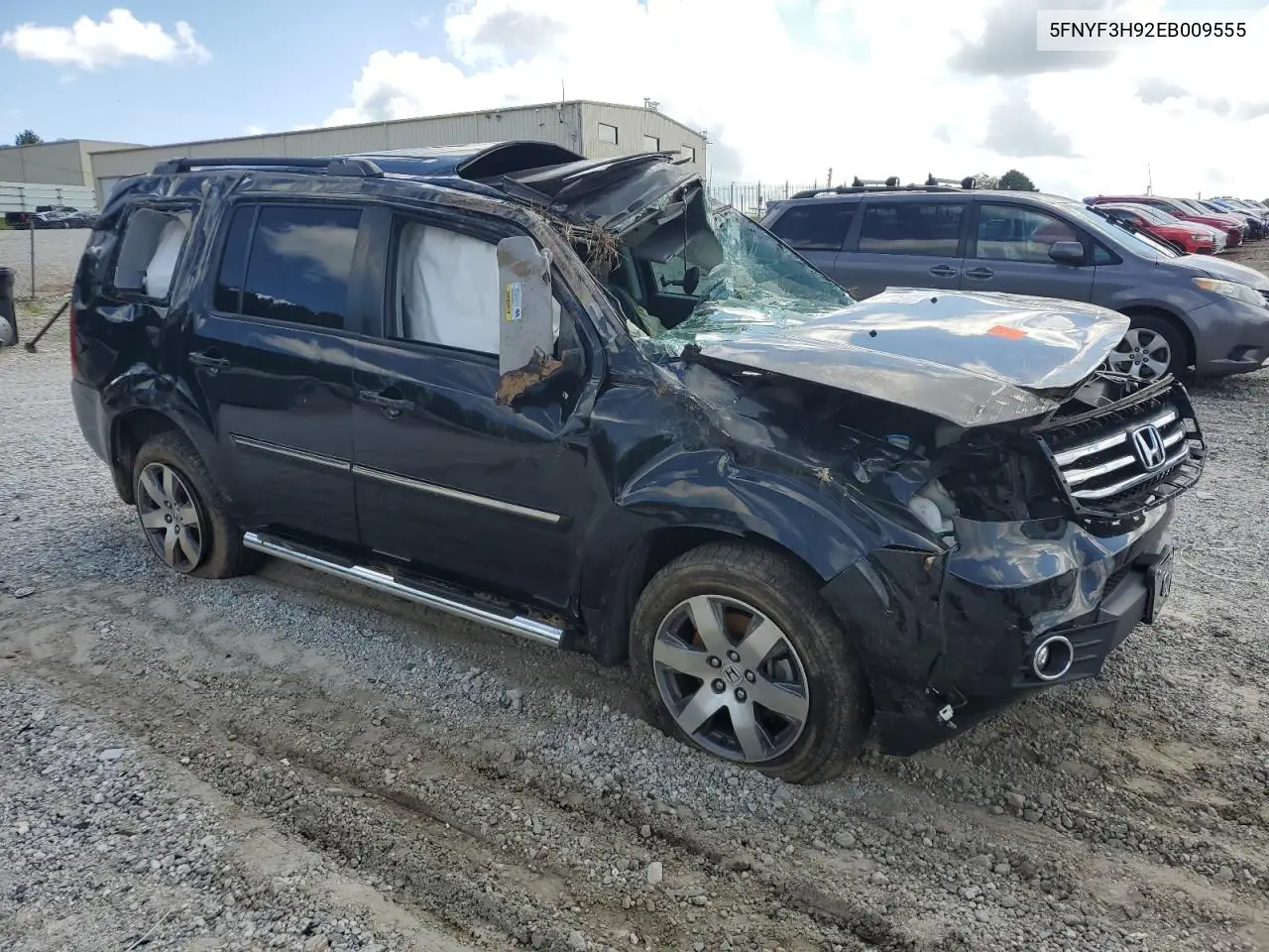 2014 Honda Pilot Touring VIN: 5FNYF3H92EB009555 Lot: 65135905
