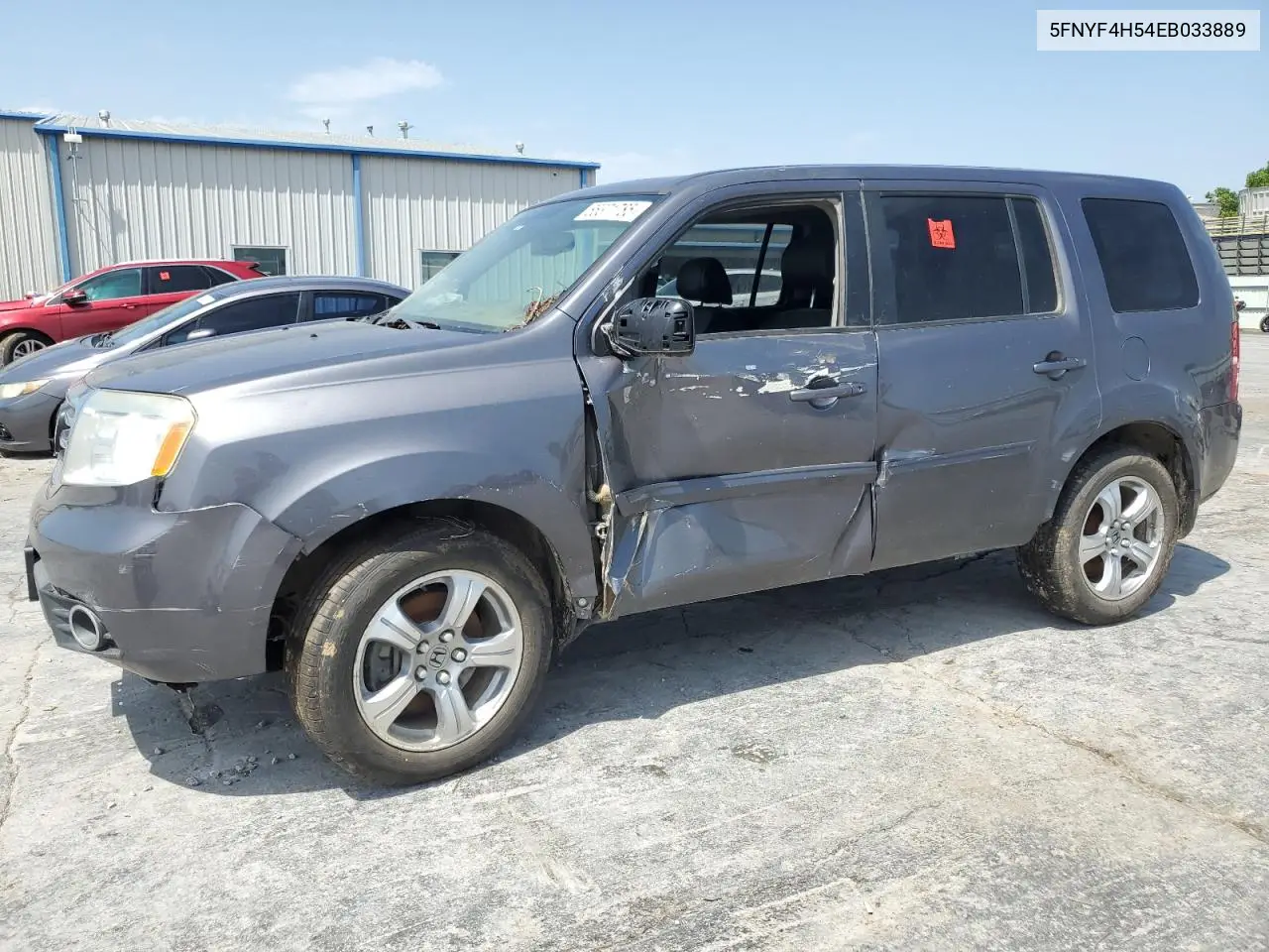 2014 Honda Pilot Exl VIN: 5FNYF4H54EB033889 Lot: 65371785