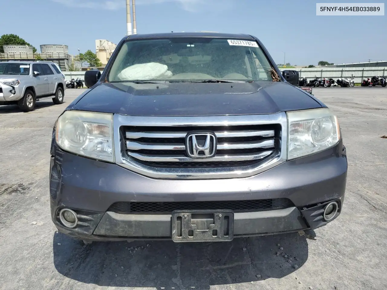 2014 Honda Pilot Exl VIN: 5FNYF4H54EB033889 Lot: 65371785