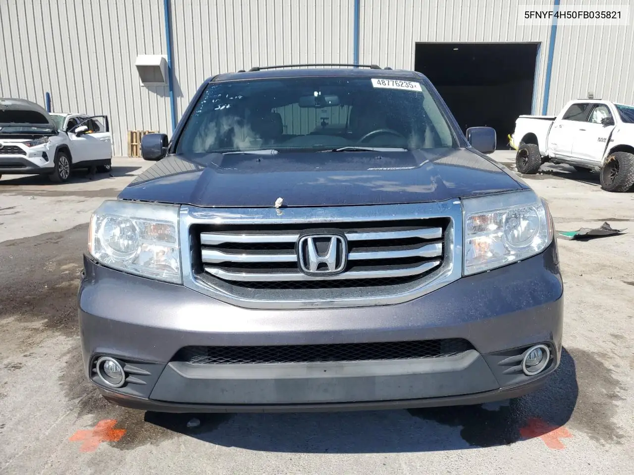 2015 Honda Pilot Exl VIN: 5FNYF4H50FB035821 Lot: 48776235