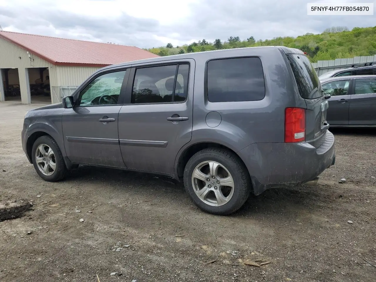 2015 Honda Pilot Exln VIN: 5FNYF4H77FB054870 Lot: 56543955
