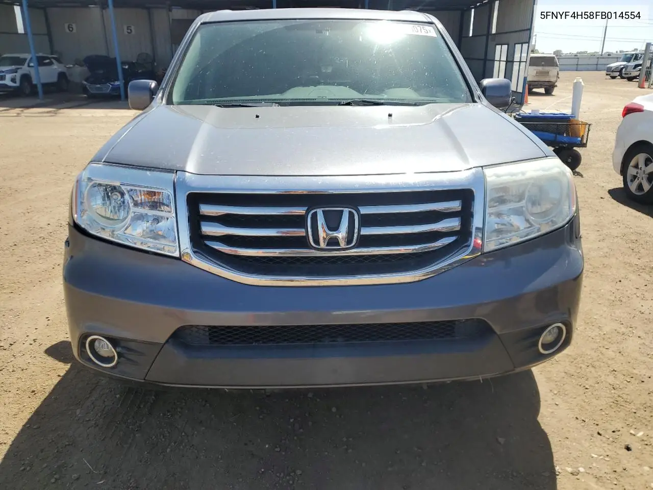 2015 Honda Pilot Exl VIN: 5FNYF4H58FB014554 Lot: 56959075