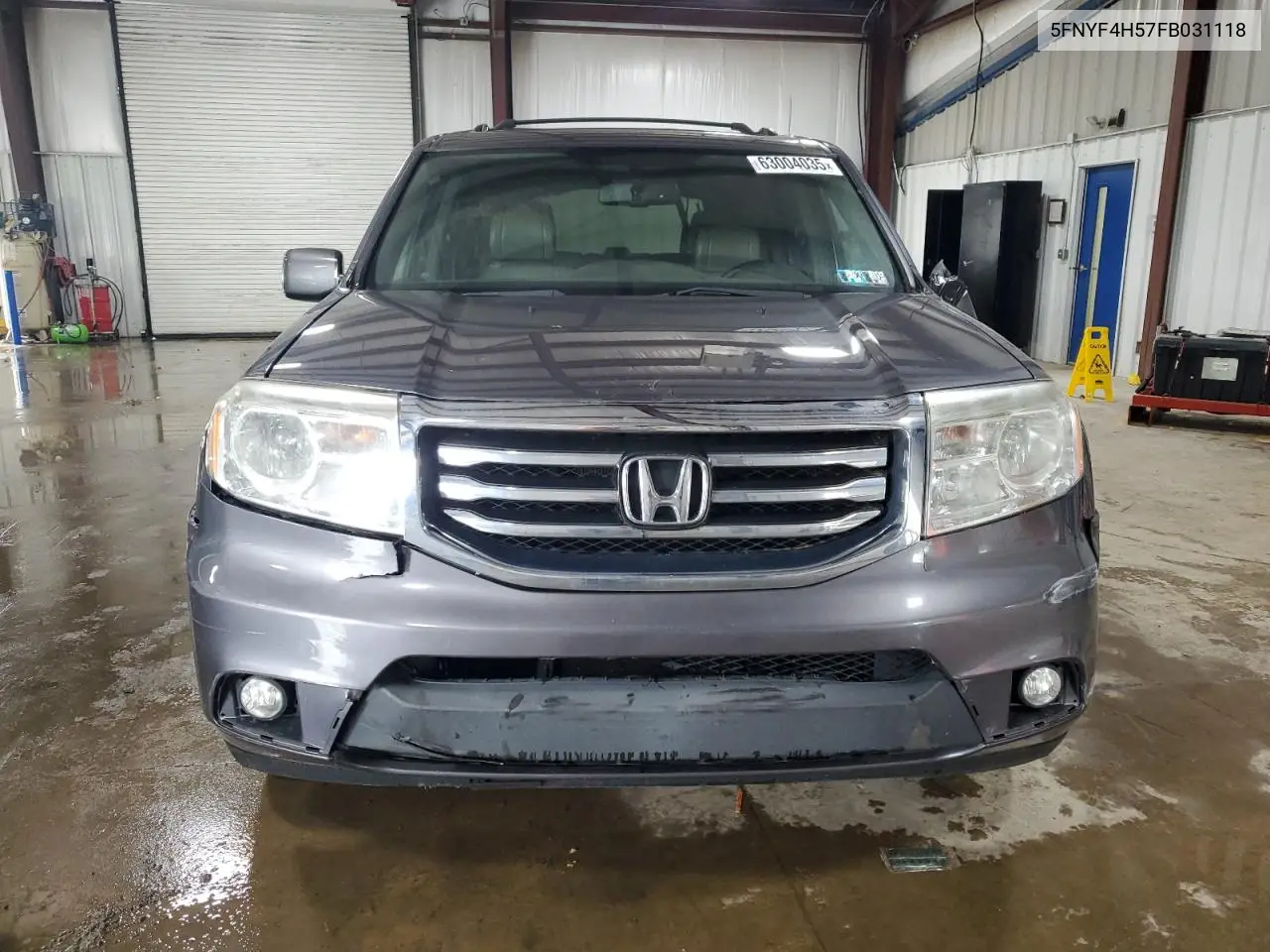 2015 Honda Pilot Exl VIN: 5FNYF4H57FB031118 Lot: 63004035