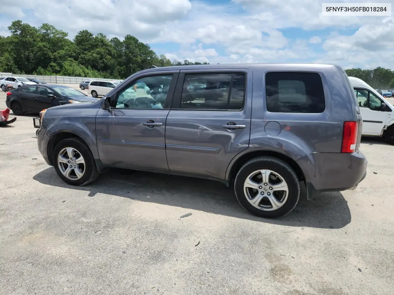 2015 Honda Pilot Exl VIN: 5FNYF3H50FB018284 Lot: 63318425