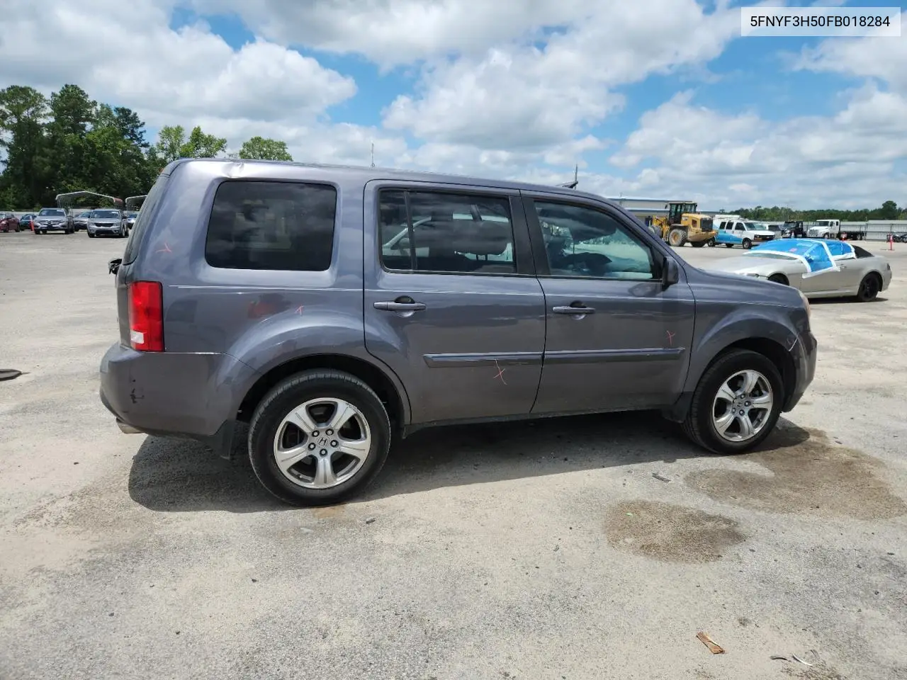 2015 Honda Pilot Exl VIN: 5FNYF3H50FB018284 Lot: 63318425