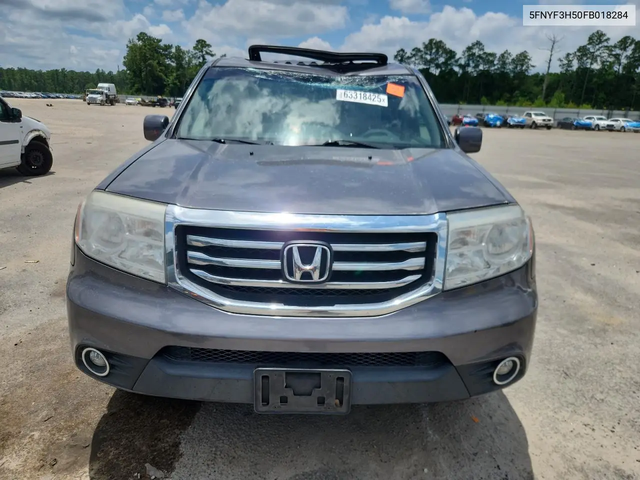 2015 Honda Pilot Exl VIN: 5FNYF3H50FB018284 Lot: 63318425