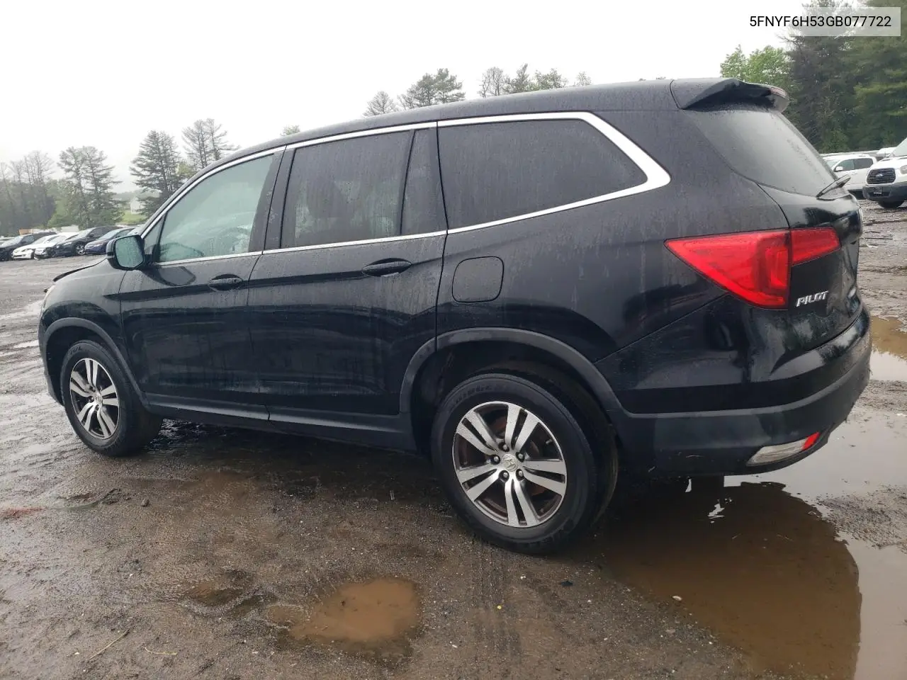 2016 Honda Pilot Exl VIN: 5FNYF6H53GB077722 Lot: 56108835
