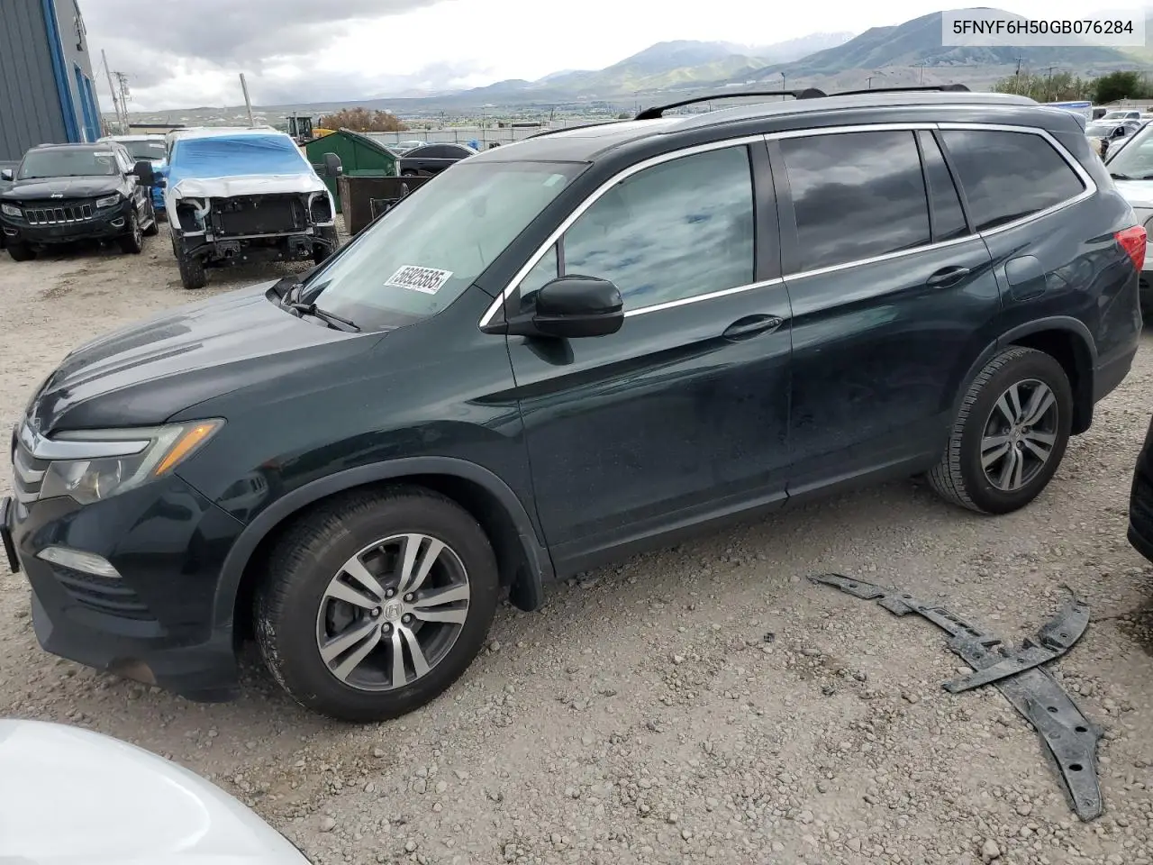 2016 Honda Pilot Exl VIN: 5FNYF6H50GB076284 Lot: 56925585