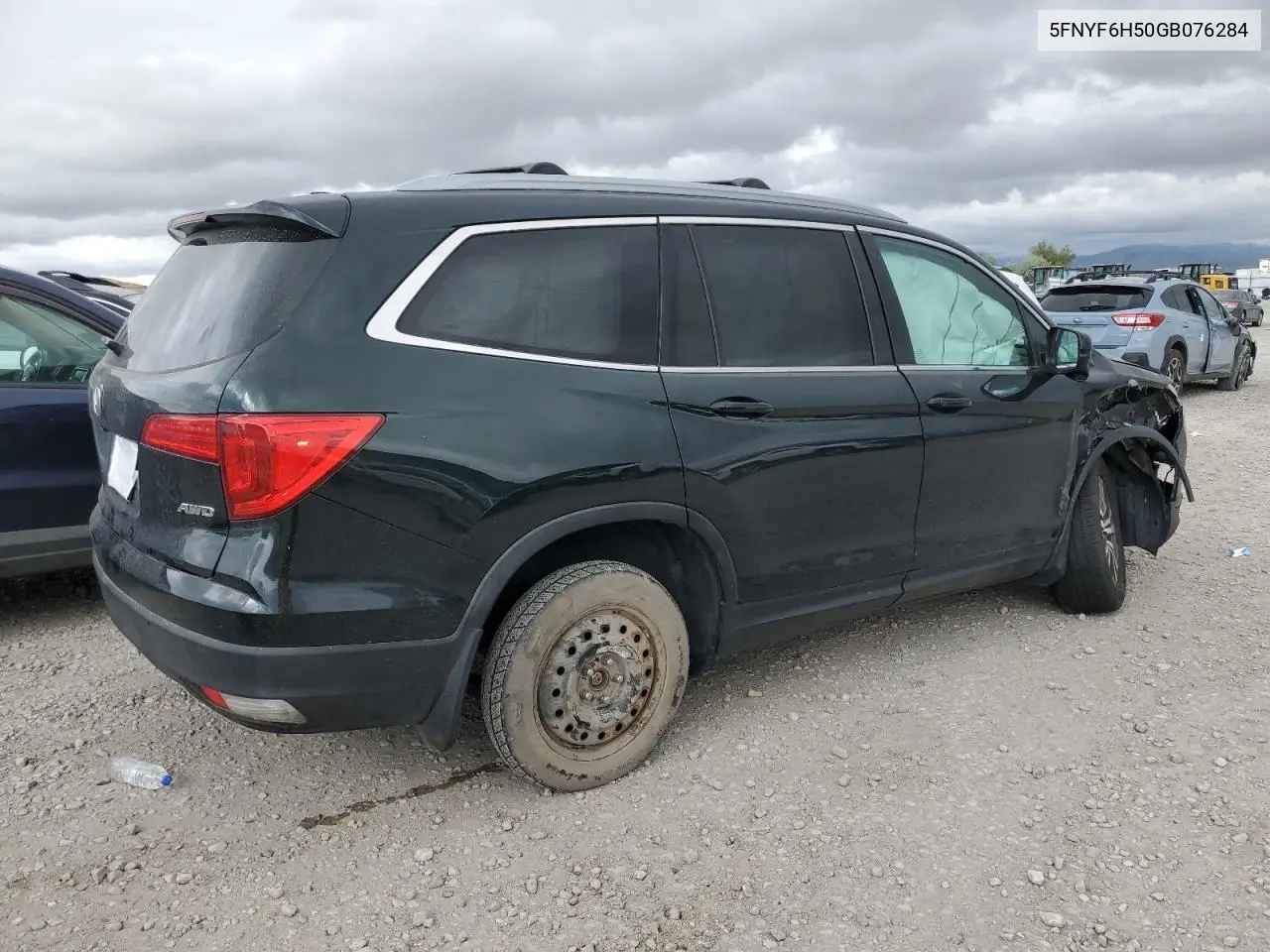 2016 Honda Pilot Exl VIN: 5FNYF6H50GB076284 Lot: 56925585