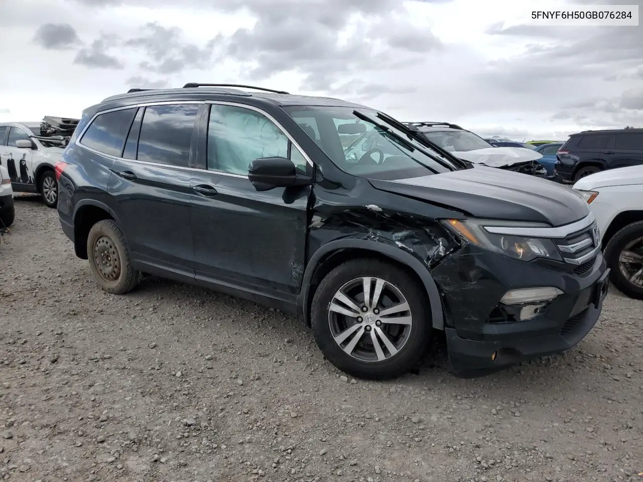 2016 Honda Pilot Exl VIN: 5FNYF6H50GB076284 Lot: 56925585