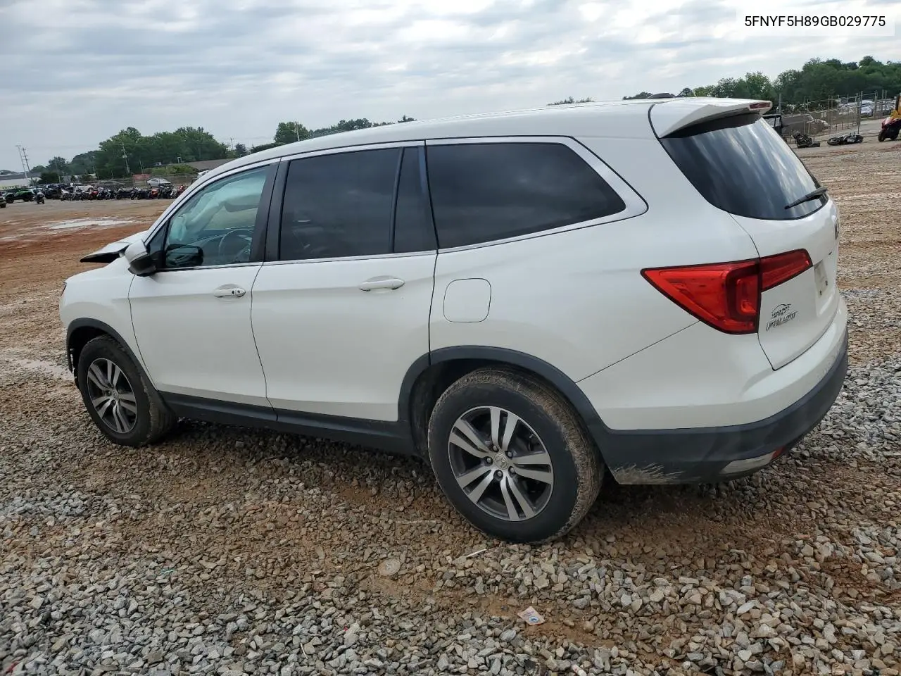 2016 Honda Pilot Exl VIN: 5FNYF5H89GB029775 Lot: 56941365