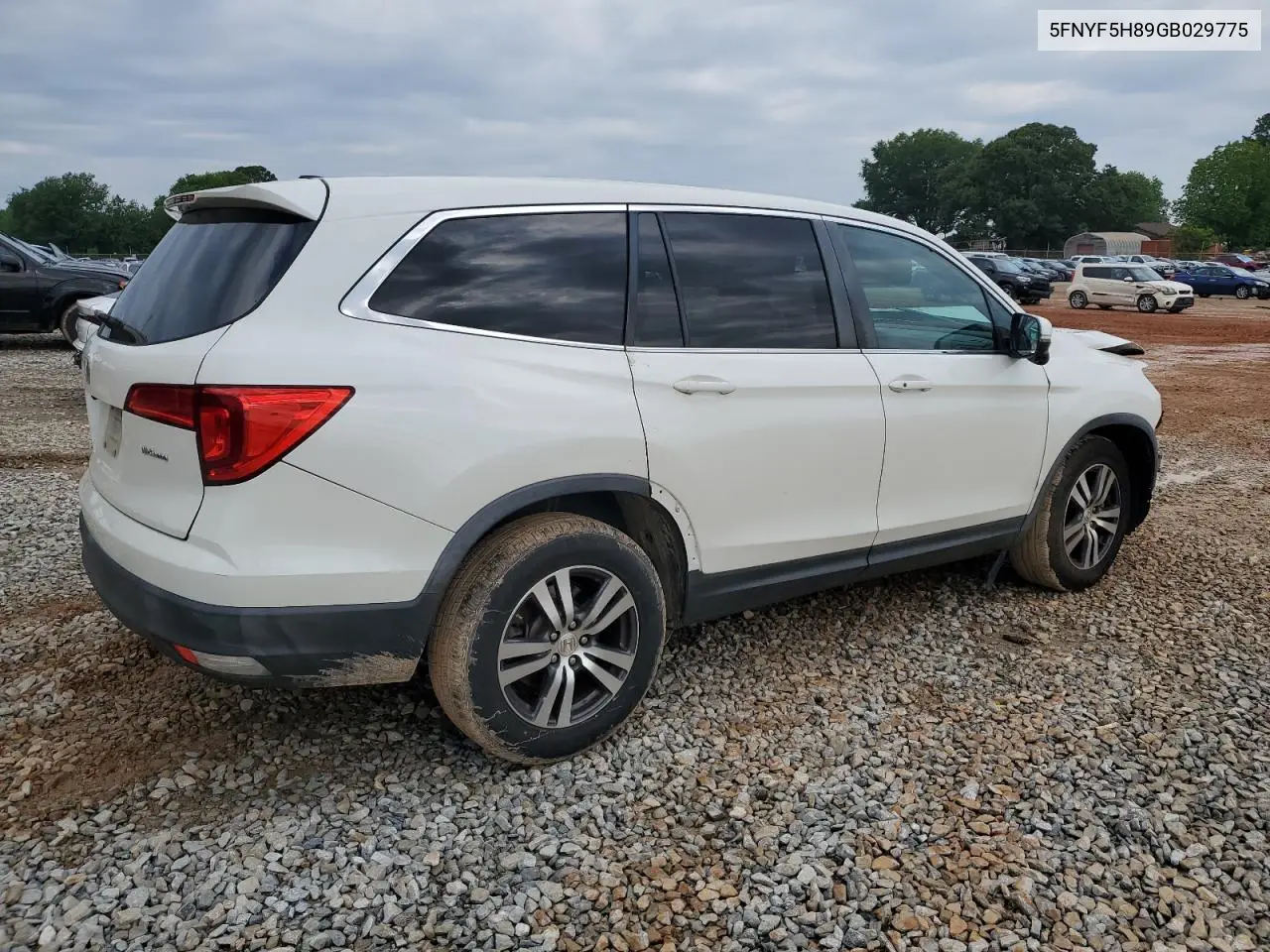 2016 Honda Pilot Exl VIN: 5FNYF5H89GB029775 Lot: 56941365