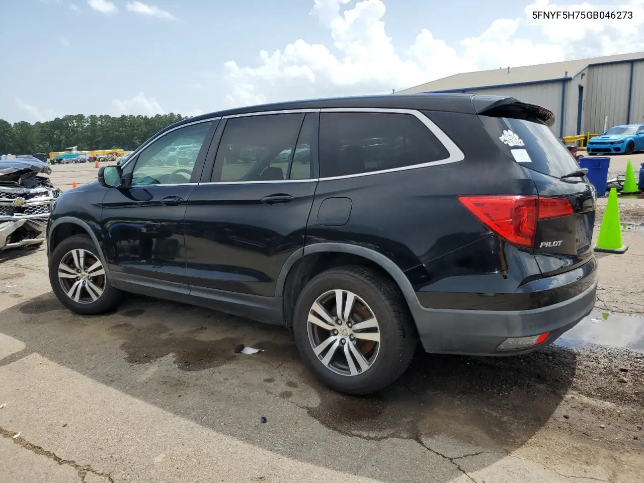 2016 Honda Pilot Exln VIN: 5FNYF5H75GB046273 Lot: 63260555
