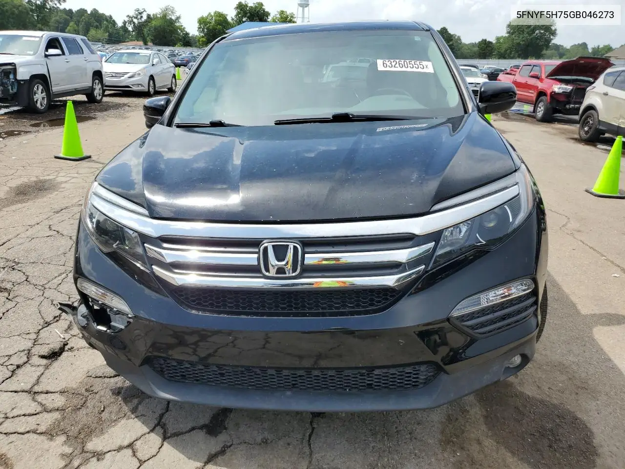 2016 Honda Pilot Exln VIN: 5FNYF5H75GB046273 Lot: 63260555