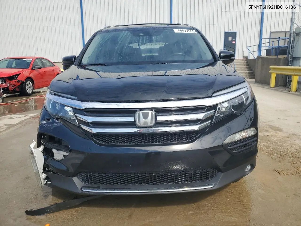 2017 Honda Pilot Touring VIN: 5FNYF6H92HB016186 Lot: 46577555
