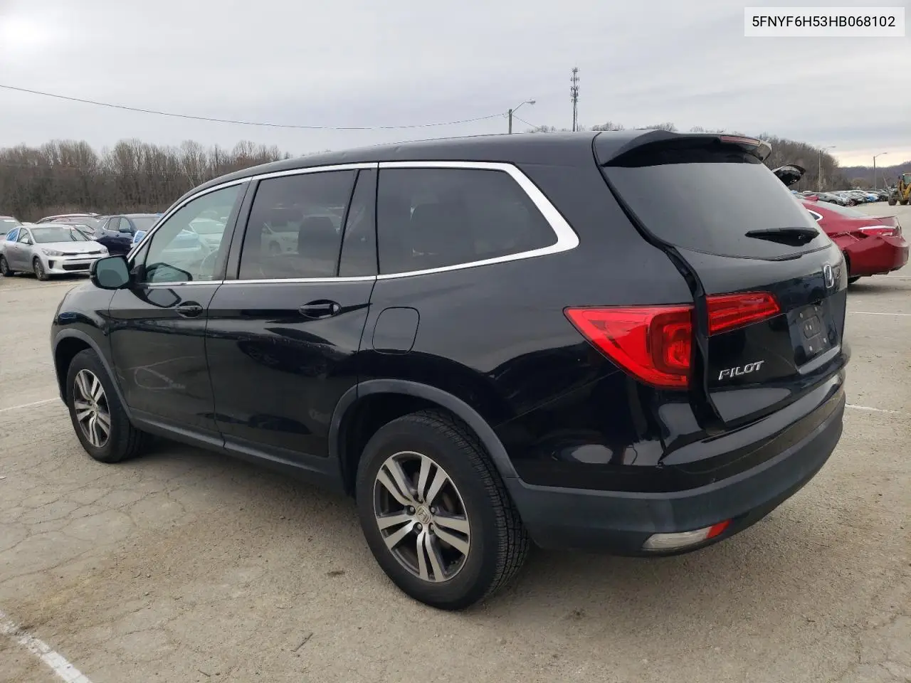 2017 Honda Pilot Exl VIN: 5FNYF6H53HB068102 Lot: 50589255