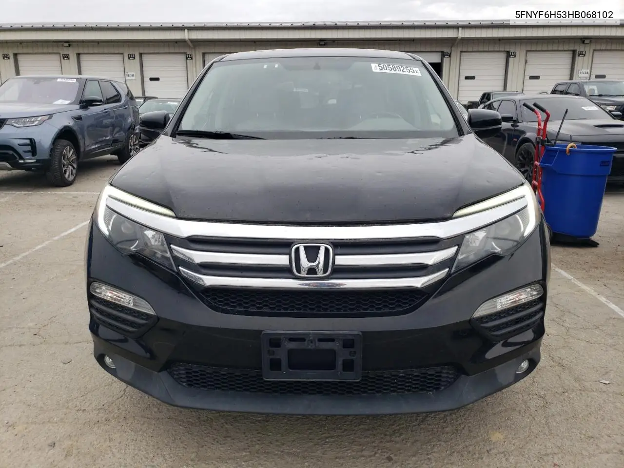 2017 Honda Pilot Exl VIN: 5FNYF6H53HB068102 Lot: 50589255