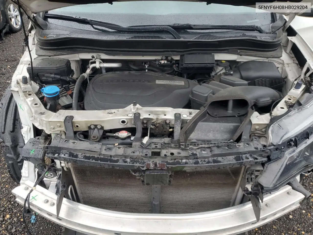 2017 Honda Pilot Elite VIN: 5FNYF6H08HB029204 Lot: 56295565