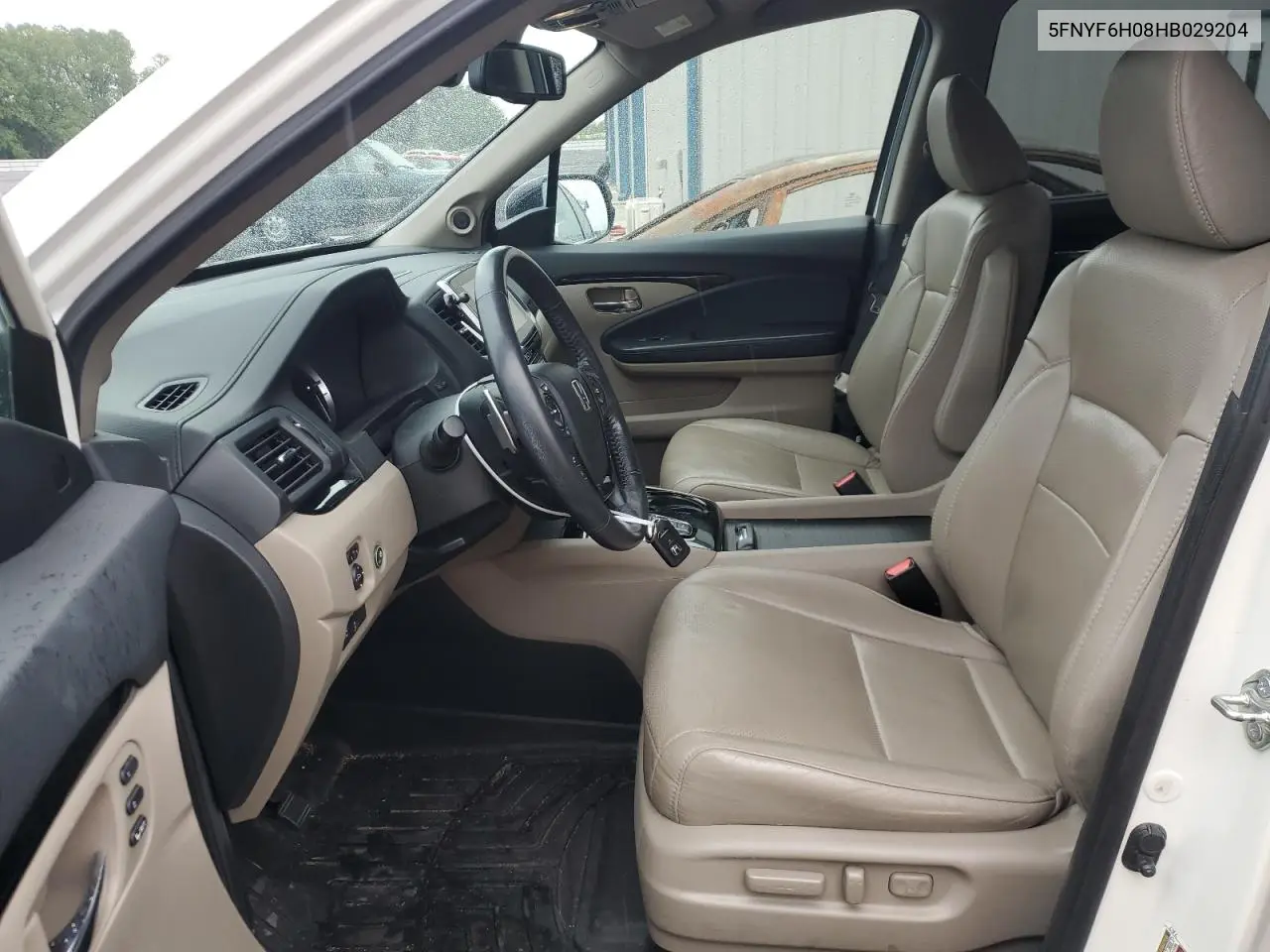 2017 Honda Pilot Elite VIN: 5FNYF6H08HB029204 Lot: 56295565